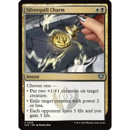 Silverquill Charm (SOS-225) - Single