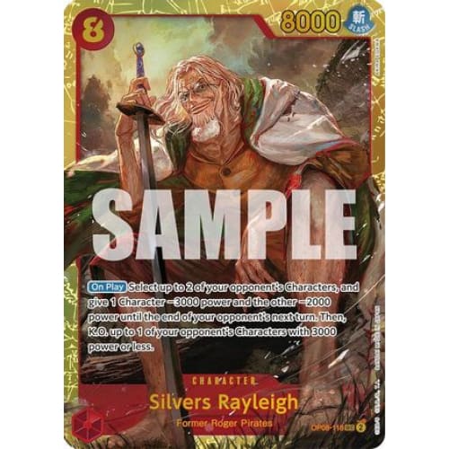 Silvers Rayleigh OP08-118 SEC Two Legends Foil - Single