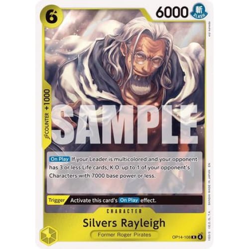 Silvers Rayleigh OP14-108 R The Azure Sea’s Seven Foil