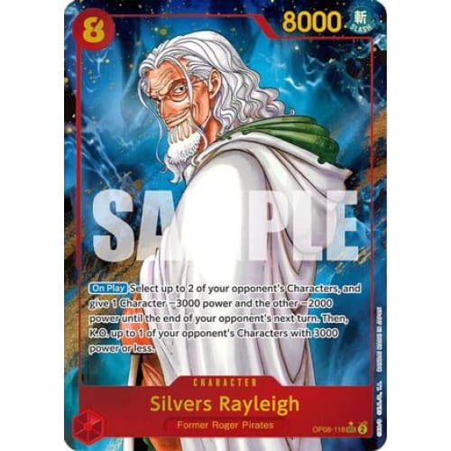Silvers Rayleigh (Parallel) OP08-118 SEC Two Legends Foil