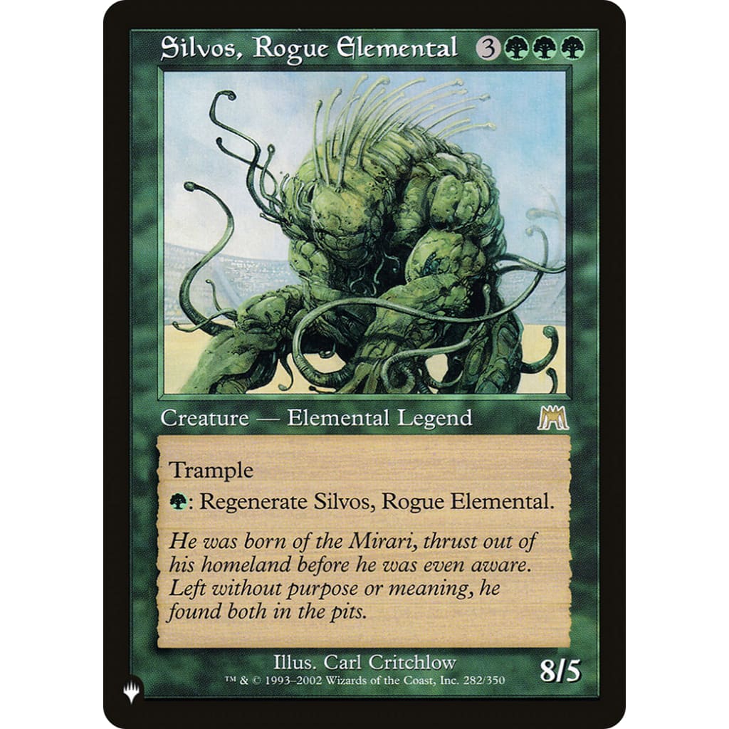 Silvos Rogue Elemental (PLST-ONS-282) - Single