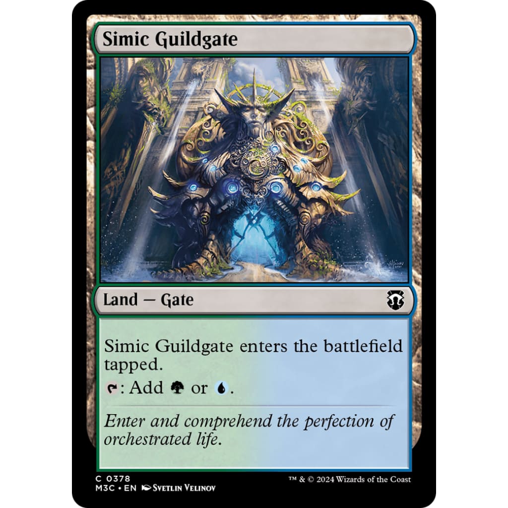 Simic Guildgate (M3C-378) Foil - Single