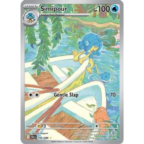 Simipour - 102/086 (102) Illustration Rare Holofoil - Single