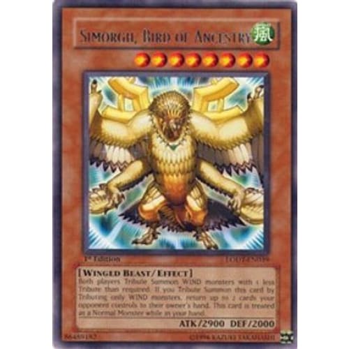 Simorgh Bird of Ancestry (LODT-EN039) Rare 1st Edition