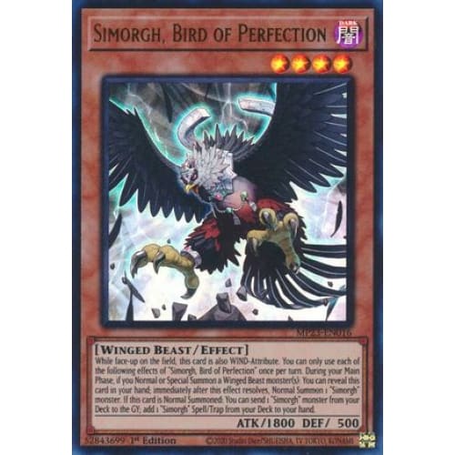 Simorgh Bird of Perfection - MP23-EN016 Ultra Rare 1st
