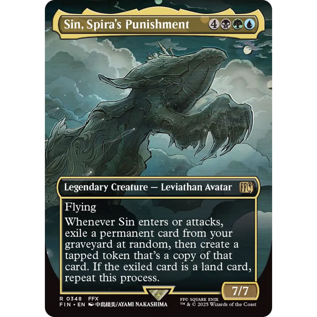 Sin Spira’s Punishment (Borderless) (FIN-348) - Single