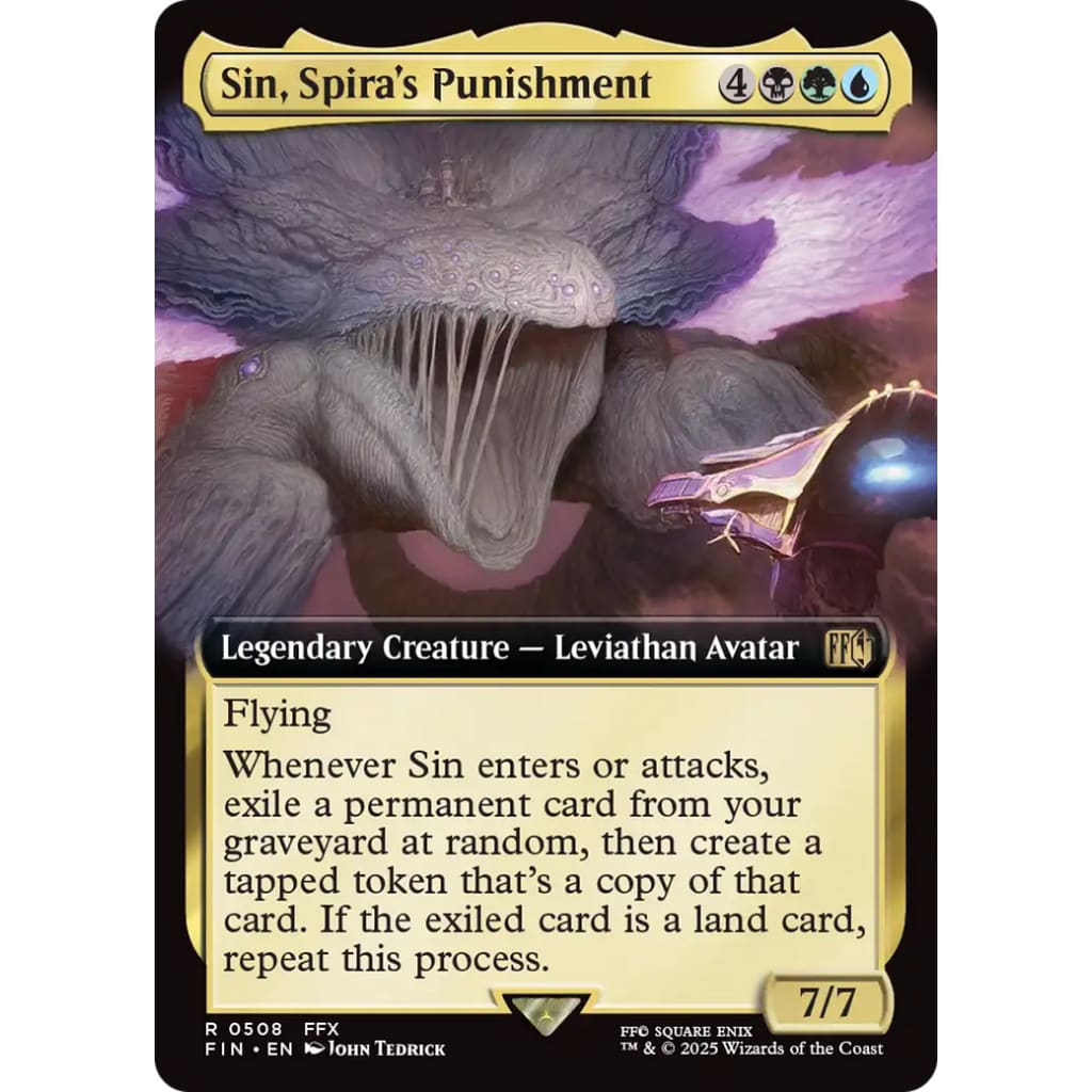 Sin Spira’s Punishment (Extended Art) (FIN-508): Foil