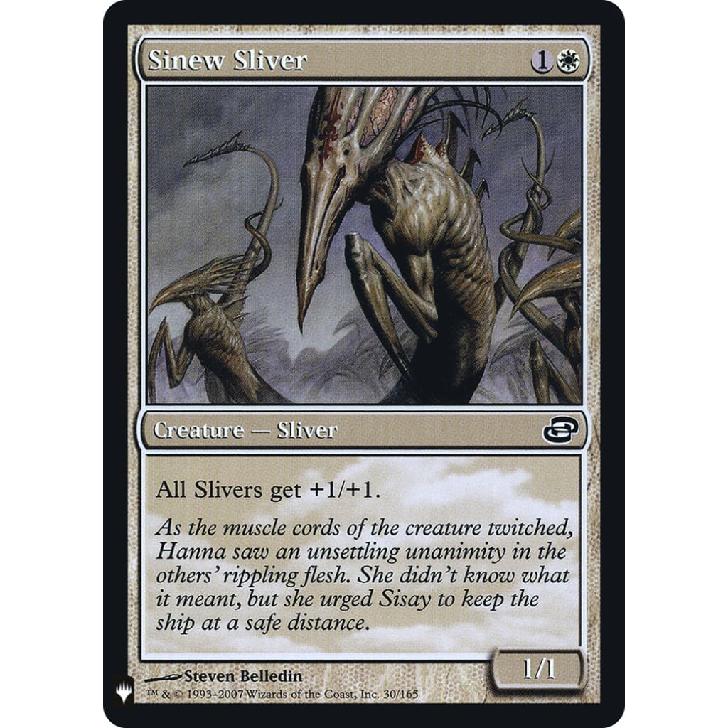 Sinew Sliver (PLST-PLC-30) Foil - Single