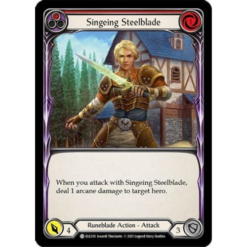 Singeing Steelblade (Red) (TALES OF ARIA) 1st Edition