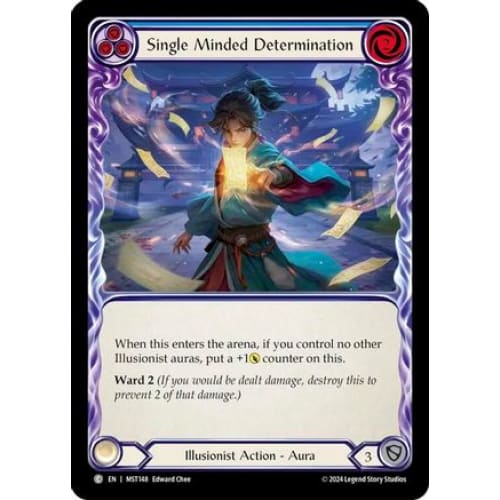 Single Minded Determination (Blue) (PART THE MISTVEIL)