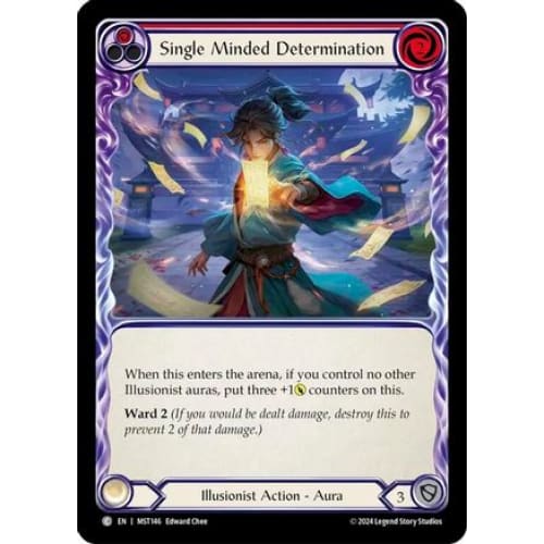 Single Minded Determination (Red) (PART THE MISTVEIL)