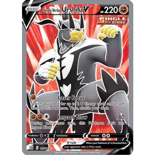 Single Strike Urshifu V (150/163) Ultra Rare Holofoil
