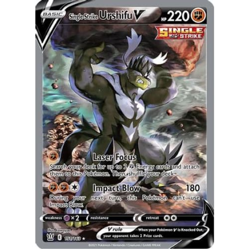 Single Strike Urshifu V (151/163) Ultra Rare Holofoil