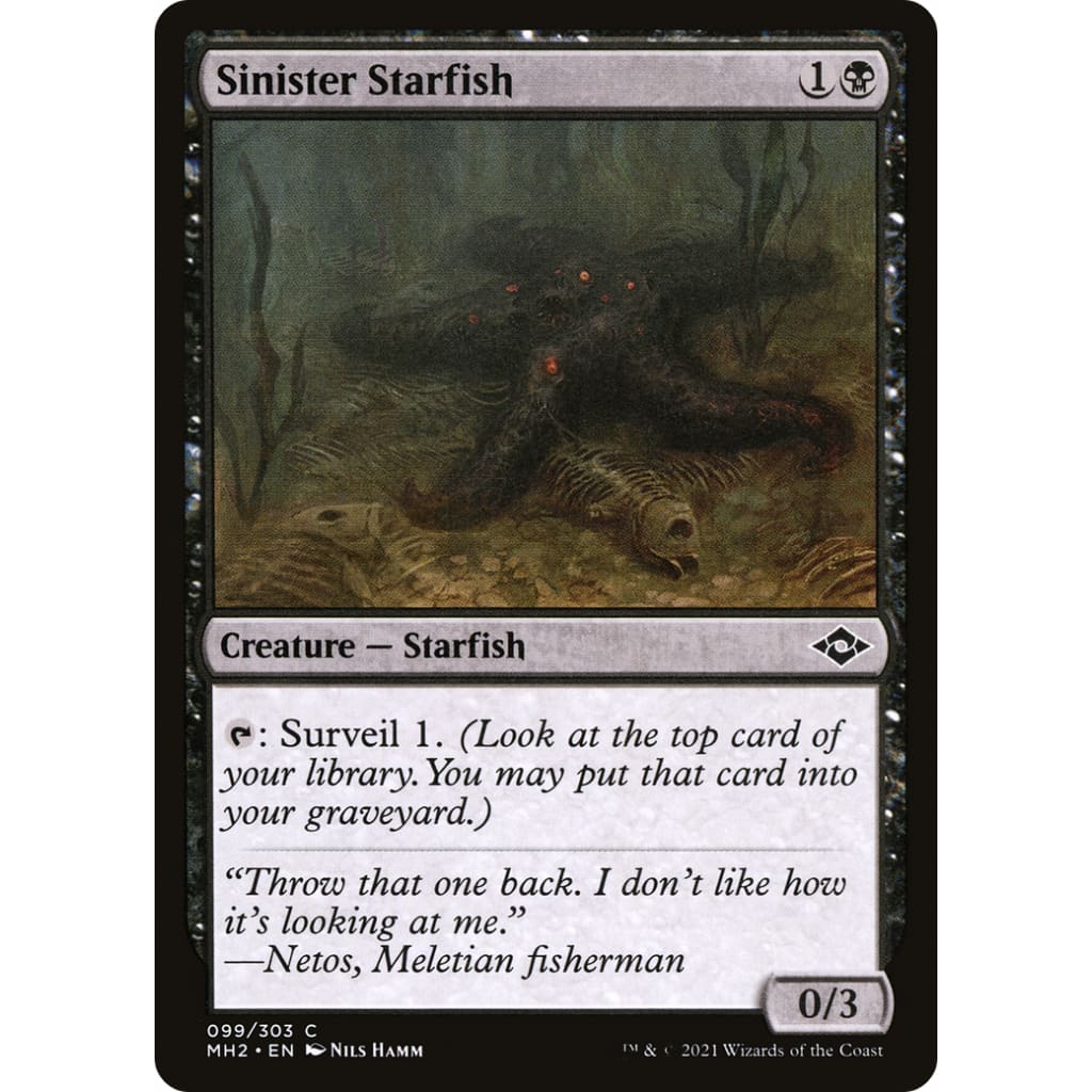 Sinister Starfish (MH2-099) Foil - Single