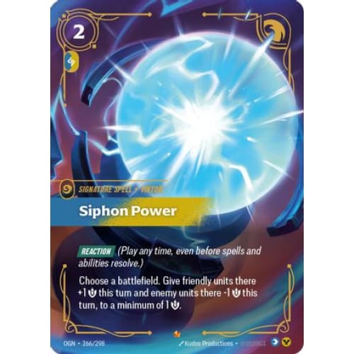 Siphon Power (266/298) - Origins - Single