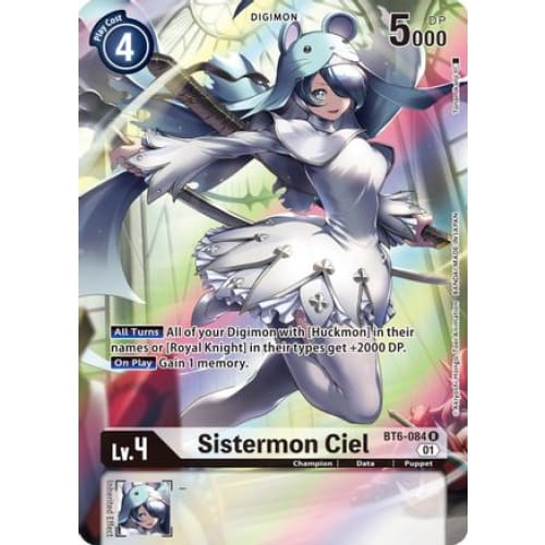 Sistermon Ciel (Alternate Art) (BT6-084 R) Rare Foil