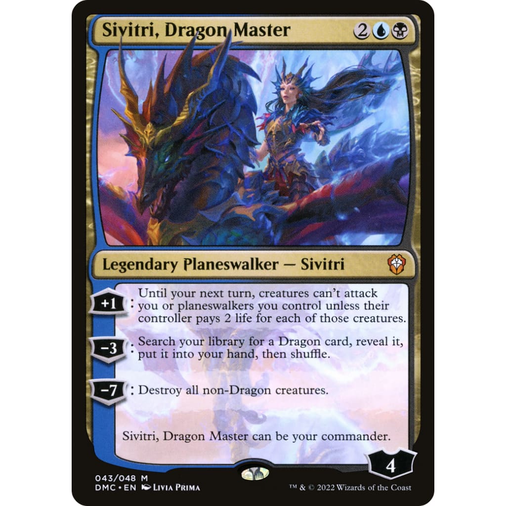 Sivitri Dragon Master (DMC-043) - Single