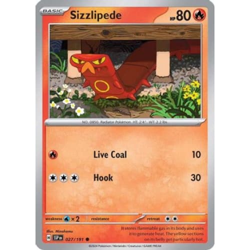 Sizzlipede (27) Common - Single