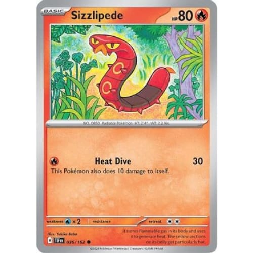 Sizzlipede (36) Common - Single