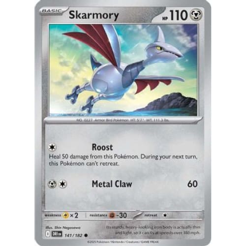 Skarmory (141) Common Reverse Holofoil - Single