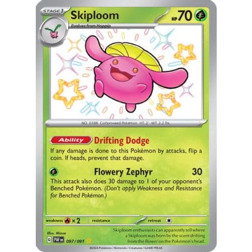 Skiploom (97) Shiny Rare Holofoil - Single