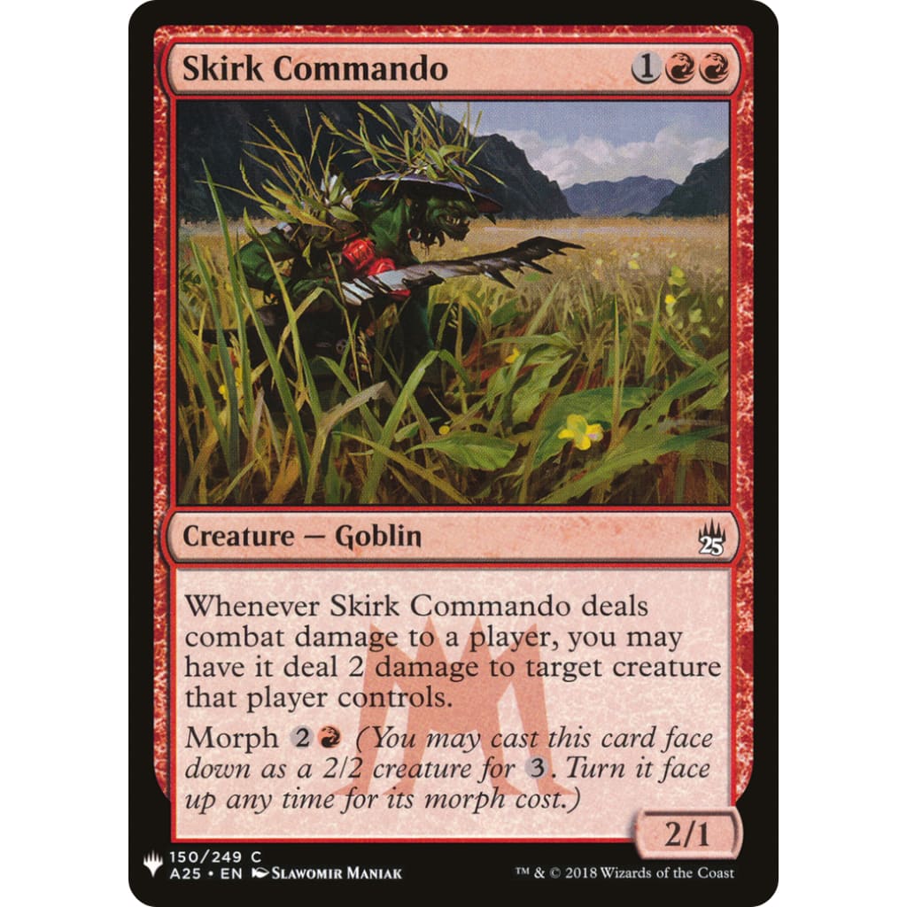 Skirk Commando (PLST-A25-150) - Single