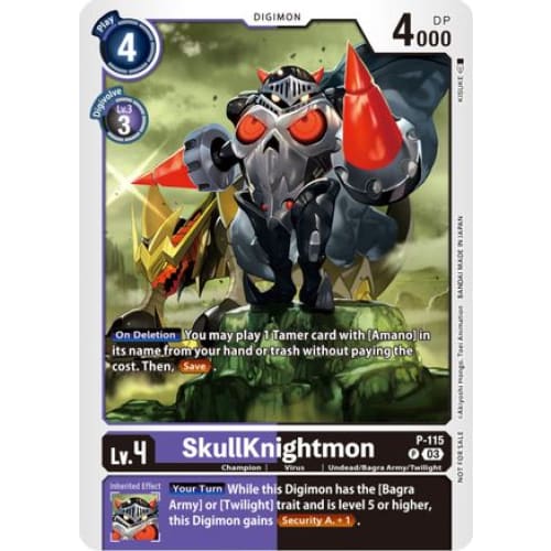 SkullKnightmon - P-115 (3rd Anniversary Survey Pack)