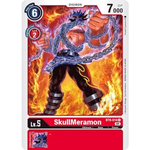 SkullMeramon - BT8-014 - Common - Single