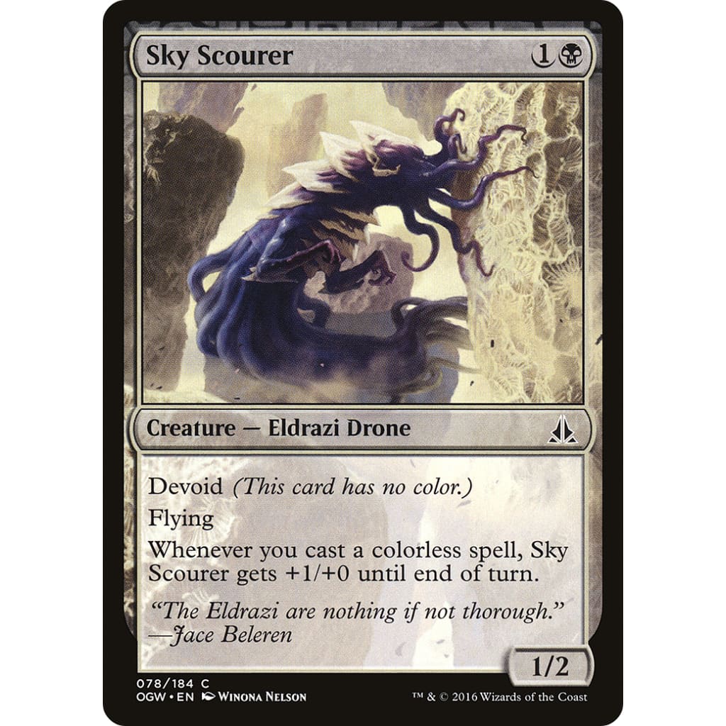 Sky Scourer (OGW-078): (devoid) - Single