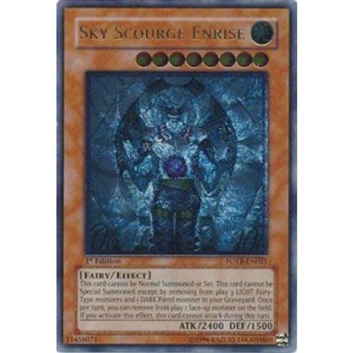 Sky Scourge Enrise (UTR) (FOTB-EN021) Ultimate Rare