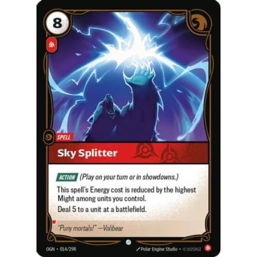 Sky Splitter (014/298) - Origins - Single