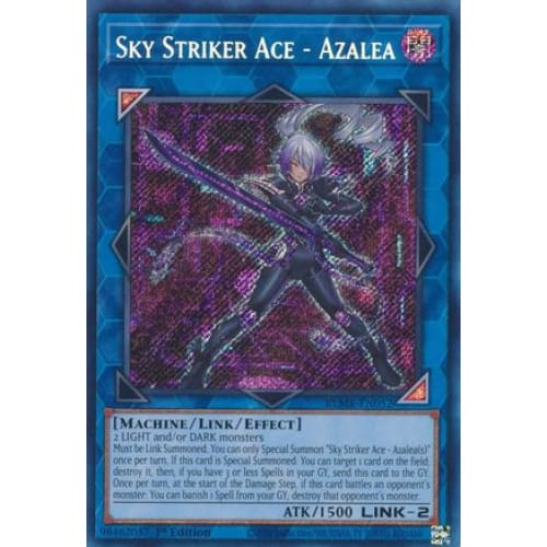 Sky Striker Ace - Azalea - BLMR-EN052 Secret Rare 1st