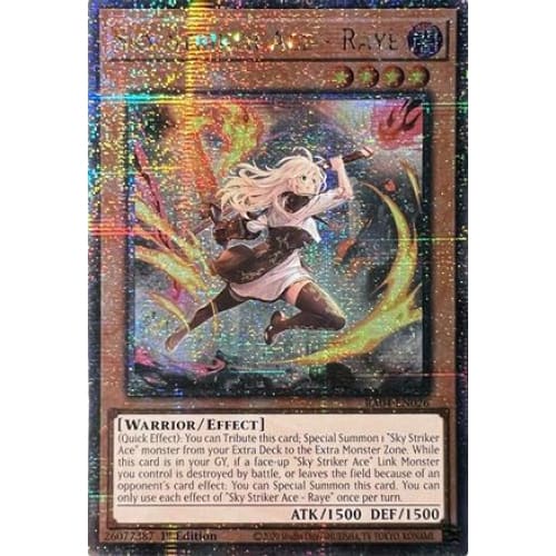 Sky Striker Ace - Raye (New Art) (Quarter Century Secret