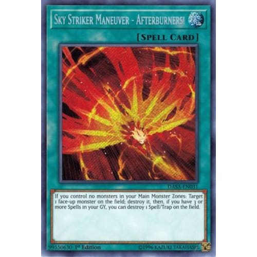 Sky Striker Maneuver - Afterburners! (DASA-EN031) Secret