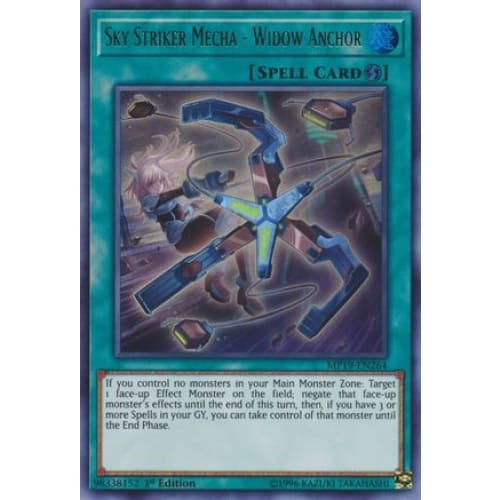 Sky Striker Mecha - Widow Anchor (MP19-EN264) Ultra Rare