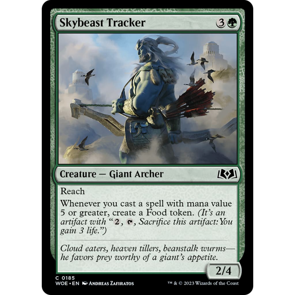 Skybeast Tracker (WOE-185) Foil - Single