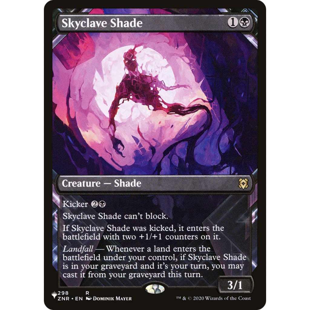 Skyclave Shade (PLST-ZNR-298): (Showcase) - Single