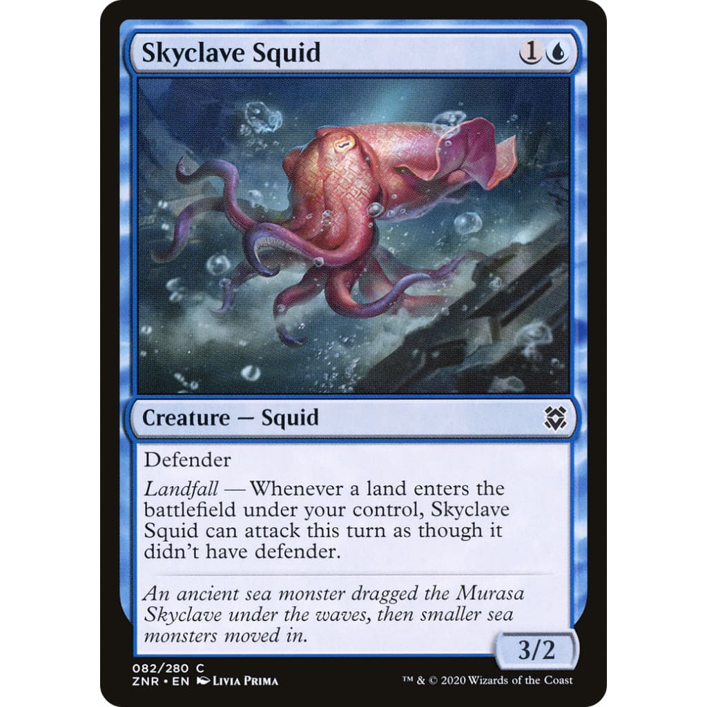 Skyclave Squid (ZNR-082) Foil - Single