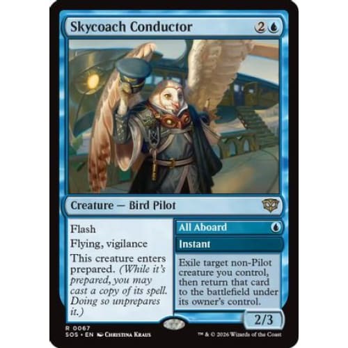 Skycoach Conductor (SOS-067) Foil - Single