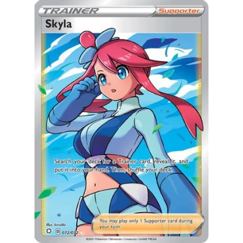 Skyla (072/072) Ultra Rare Holofoil - Single