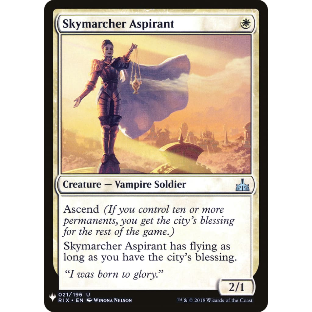 Skymarcher Aspirant (PLST-RIX-21) - Single