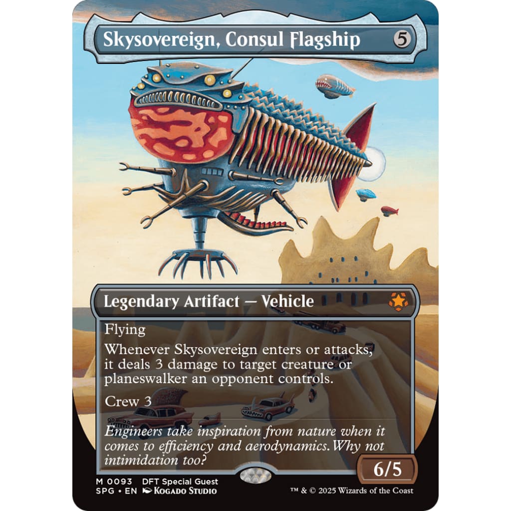 Skysovereign Consul Flagship (Borderless) (SPG-093) Foil