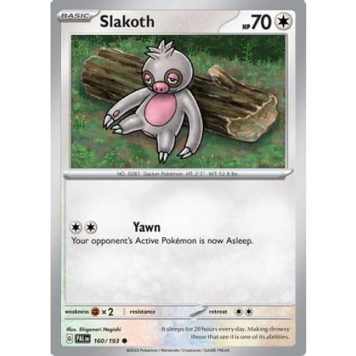 Slakoth (160) Common - Single