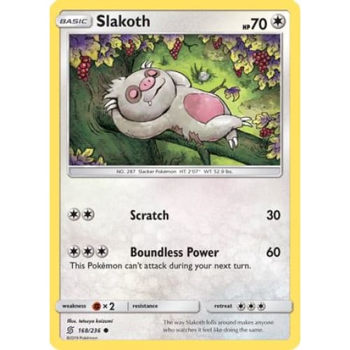 Slakoth (168/236) Common - Single
