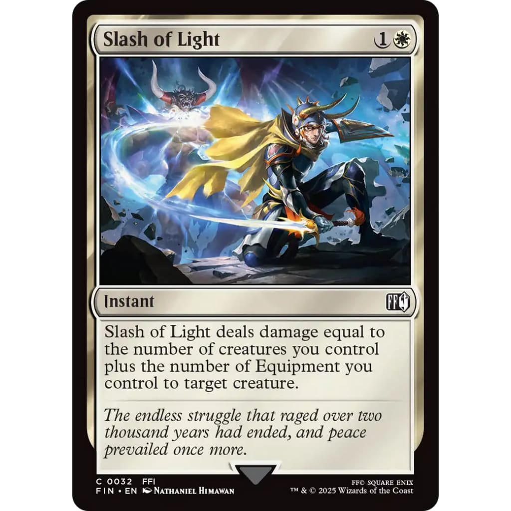 Slash of Light (FIN-032) - Single