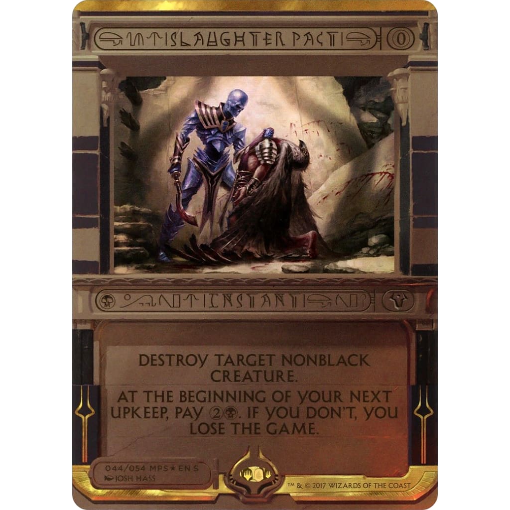 Slaughter Pact (MP2-044) (Borderless) Foil - Single