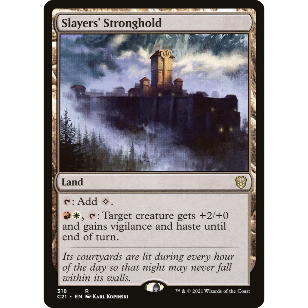 Slayers’ Stronghold (C21-318) - Single