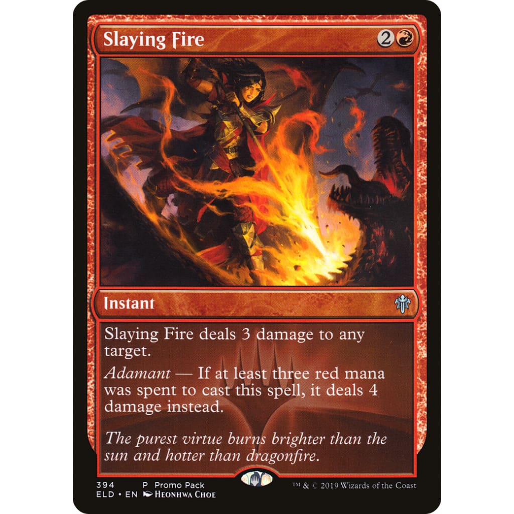 Slaying Fire (ELD-394) - Single