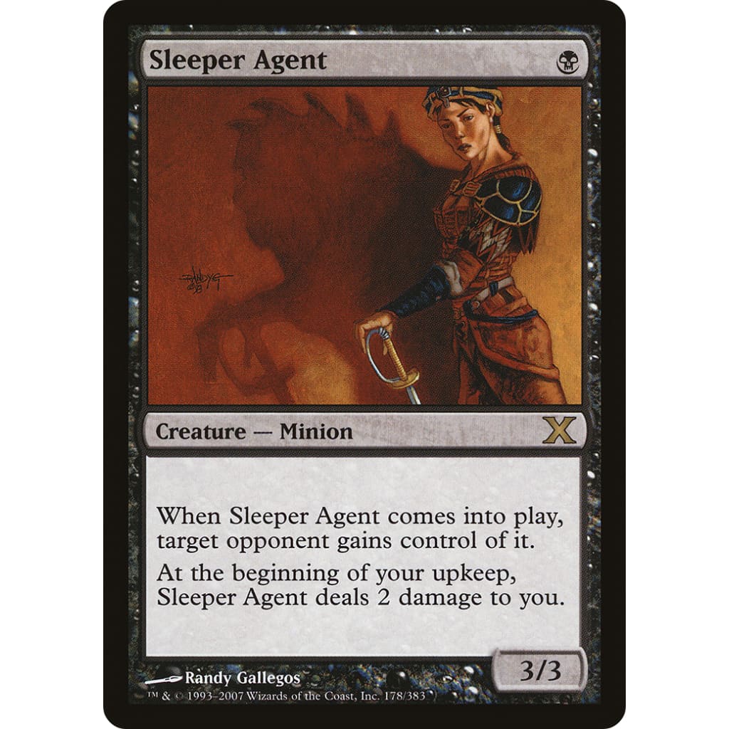 Sleeper Agent (10E-178) Foil - Single
