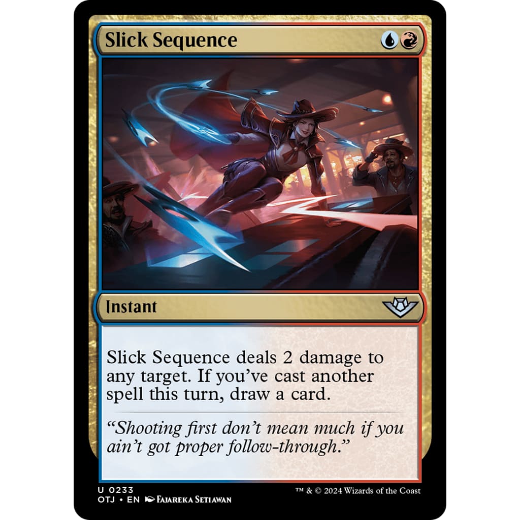 Slick Sequence (OTJ-233) Foil - Single